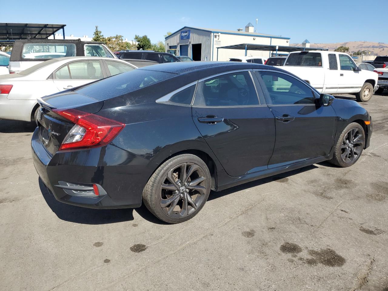 Lot #3030387493 2019 HONDA CIVIC SPOR