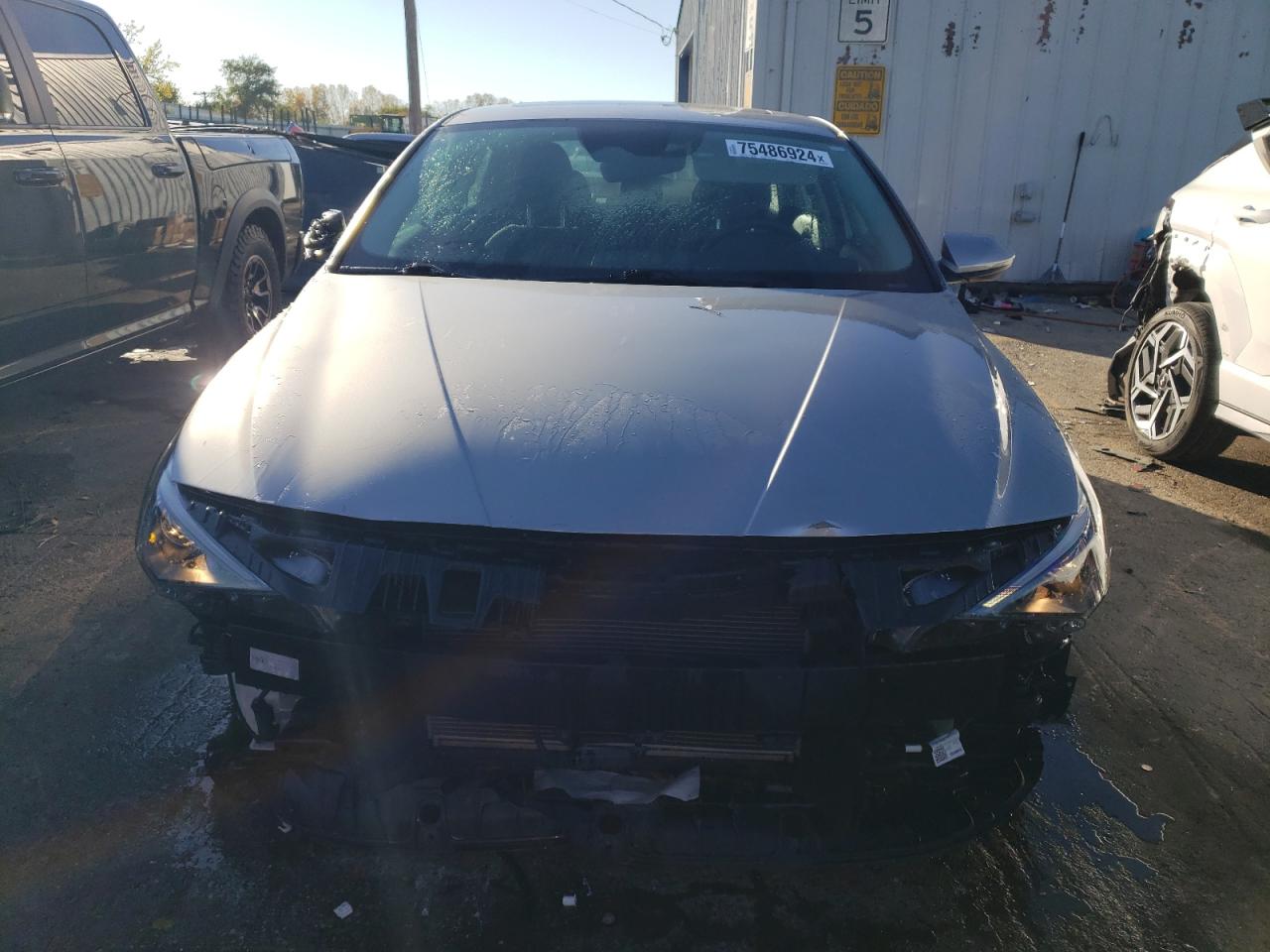 Lot #2947571752 2021 HYUNDAI ELANTRA SE