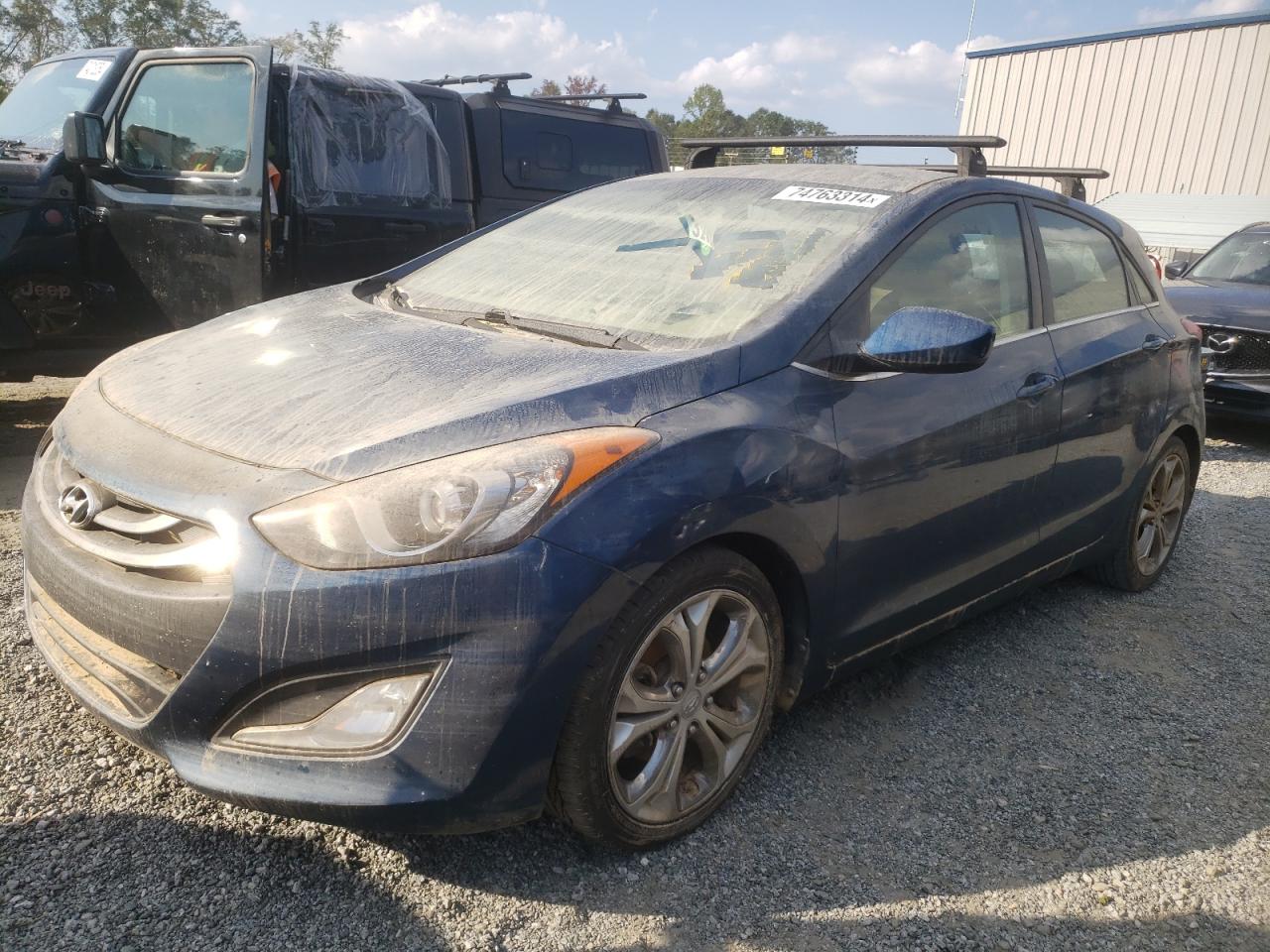 Lot #2902957729 2013 HYUNDAI ELANTRA GT