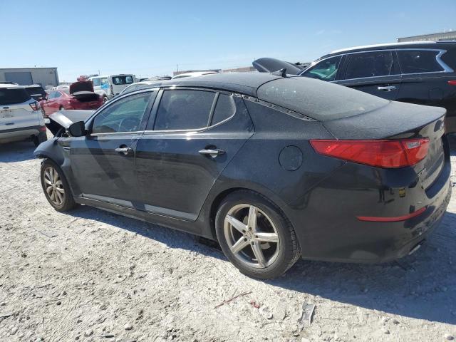 KIA OPTIMA LX 2015 black  gas 5XXGM4A73FG496523 photo #3