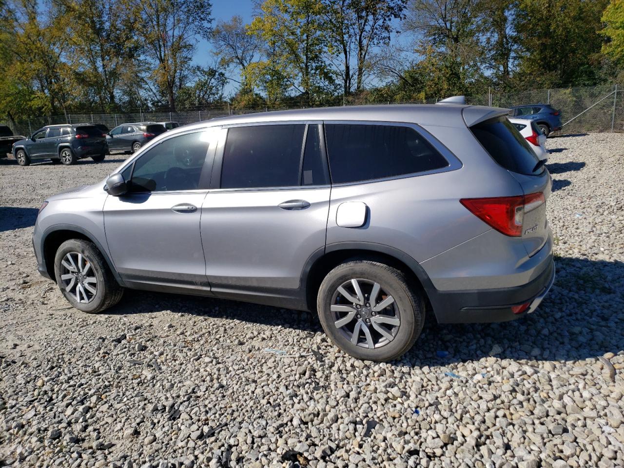 Lot #2886083242 2021 HONDA PILOT EXL