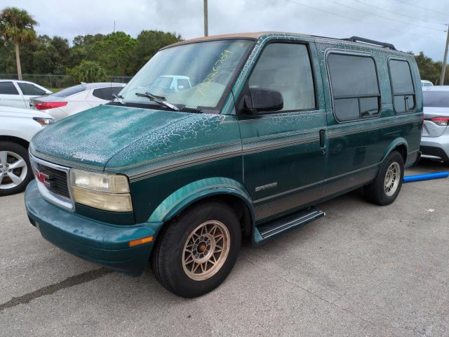 GMC SAFARI XT 1997 green  gas 1GDDM19W5VB544214 photo #1