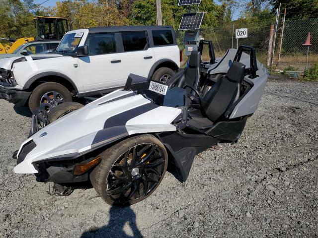 POLARIS SLINGSHOT 2021 white  gas 57XAAPHD1M8147282 photo #1