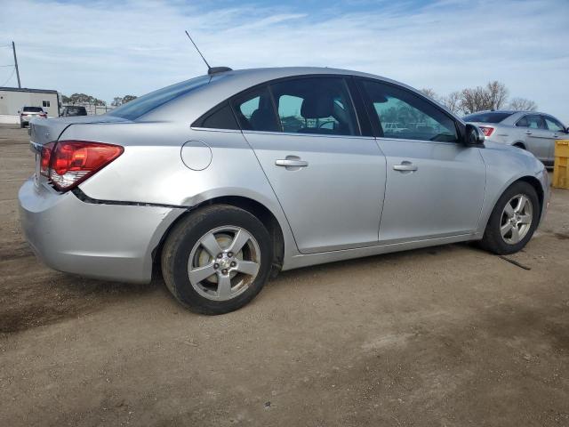 CHEVROLET CRUZE LT 2015 silver sedan 4d gas 1G1PC5SB2F7208455 photo #4