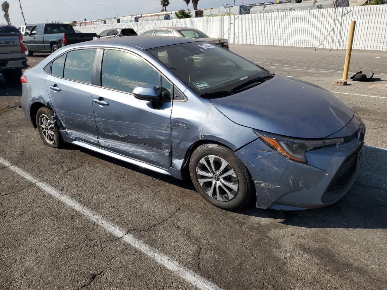 Lot #2960291744 2021 TOYOTA COROLLA LE