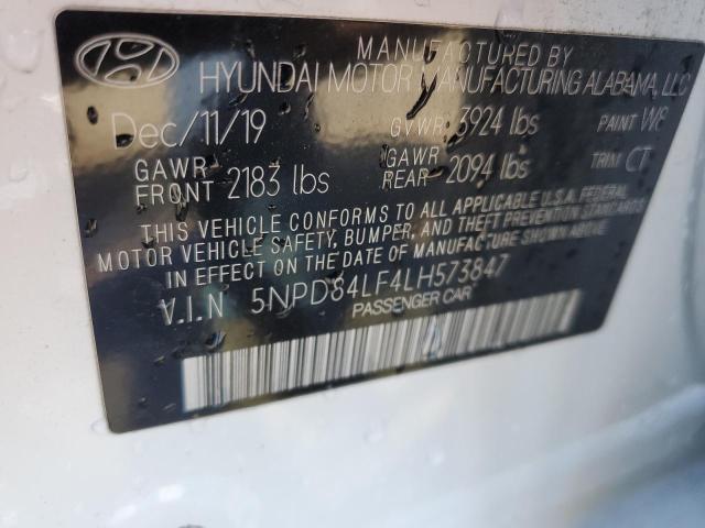 2020 HYUNDAI ELANTRA SE - 5NPD84LF4LH573847