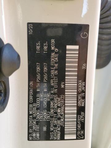 2024 TOYOTA 4RUNNER SR - JTEMU5JR9R6218122