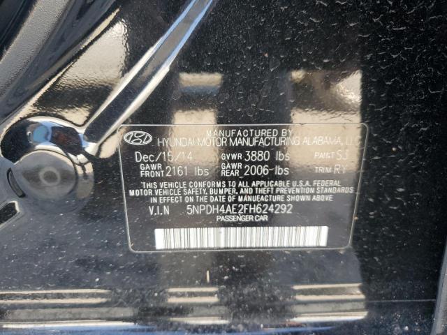 2015 HYUNDAI ELANTRA SE - 5NPDH4AE2FH624292