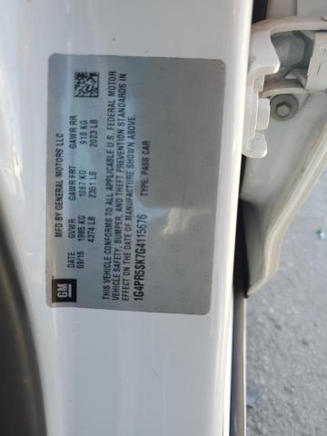 2016 BUICK VERANO CON - 1G4PR5SK7G4115676