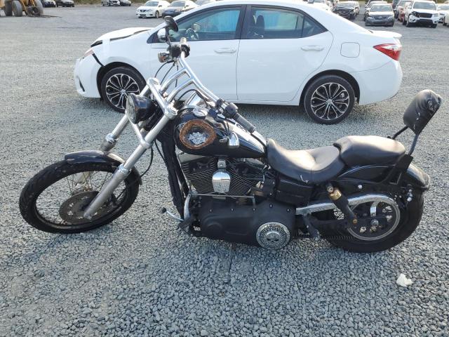 HARLEY-DAVIDSON FXDWG DYNA 2015 black road/str gas 1HD1GPM12FC327470 photo #4