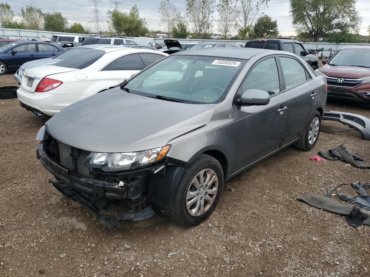 Lot #2879077966 2013 KIA FORTE EX