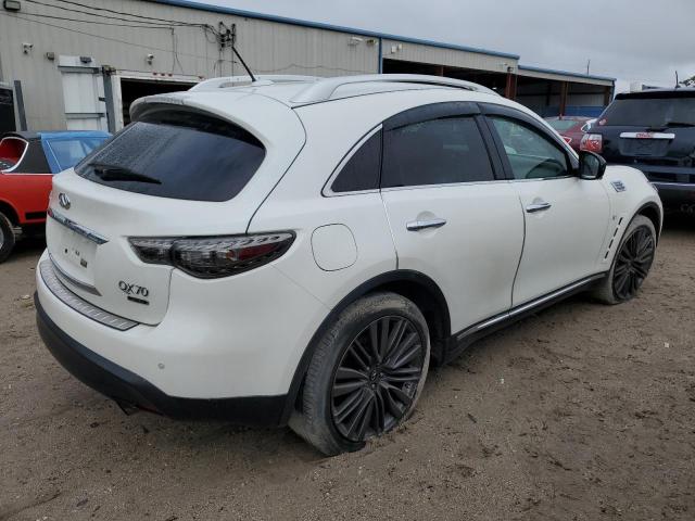 INFINITI QX70 2017 white 4dr spor gas JN8CS1MU3HM140482 photo #4