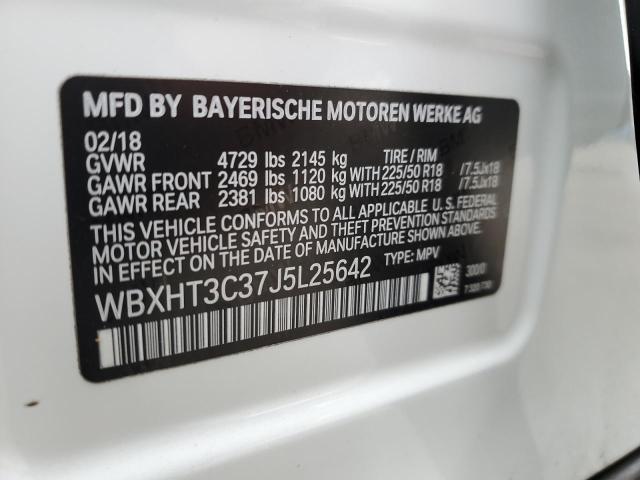 2018 BMW X1 XDRIVE2 - WBXHT3C37J5L25642
