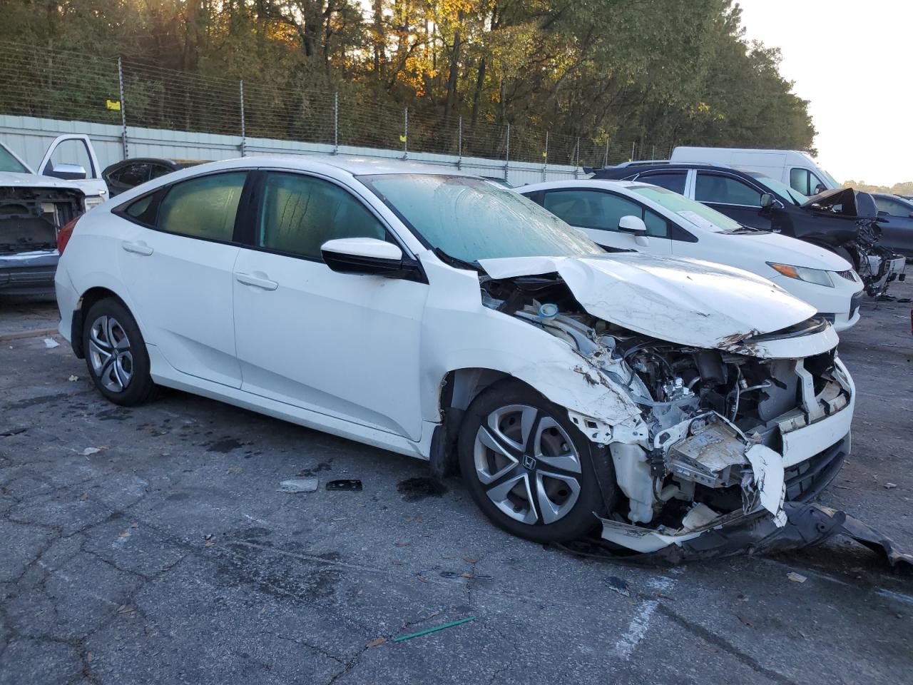 Lot #2972303440 2016 HONDA CIVIC LX