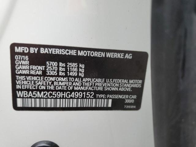 2017 BMW 535 IGT WBA5M2C59HG499152