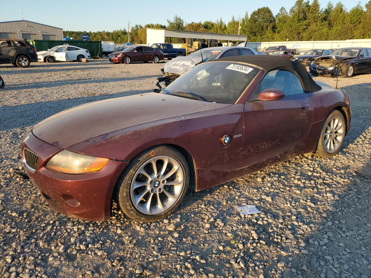 BMW Z4 2003 Roadster 2.5si