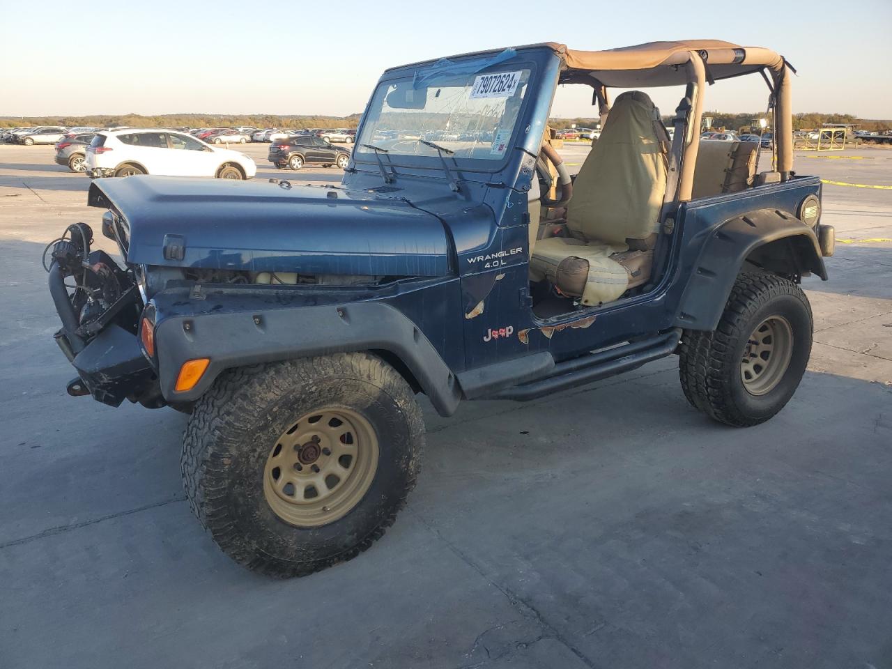 Lot #2952806752 2000 JEEP WRANGLER /