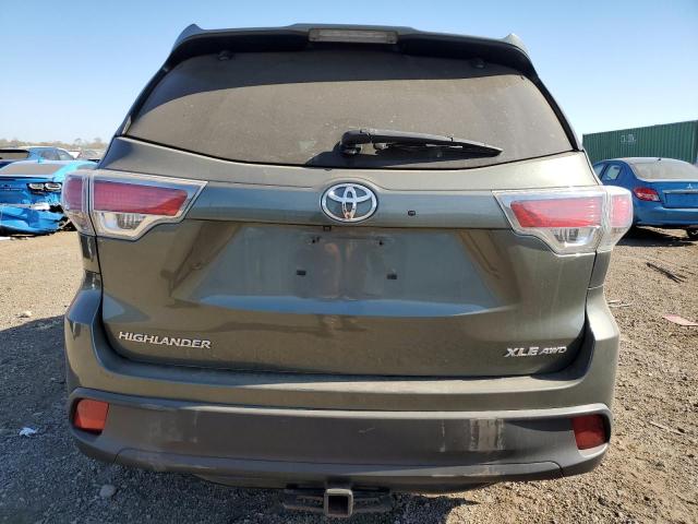 VIN 5TDJKRFH6GS324884 2016 Toyota Highlander, Xle no.6