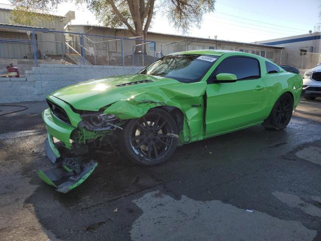 FORD MUSTANG GT 2014 green  gas 1ZVBP8CF2E5204499 photo #1