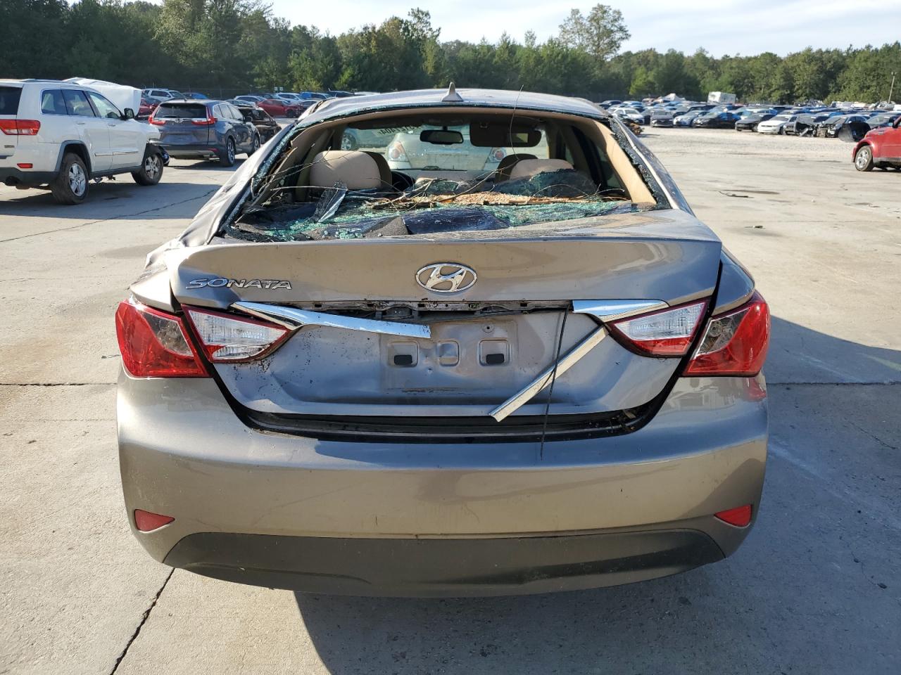 Lot #2969715288 2014 HYUNDAI SONATA GLS