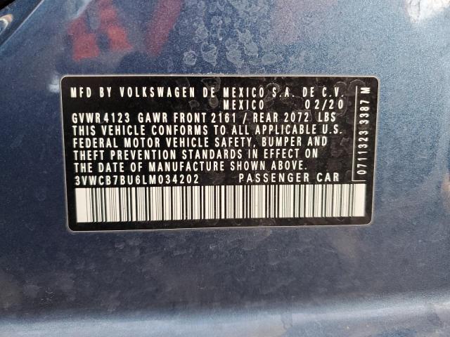 2020 VOLKSWAGEN JETTA S - 3VWCB7BU6LM034202