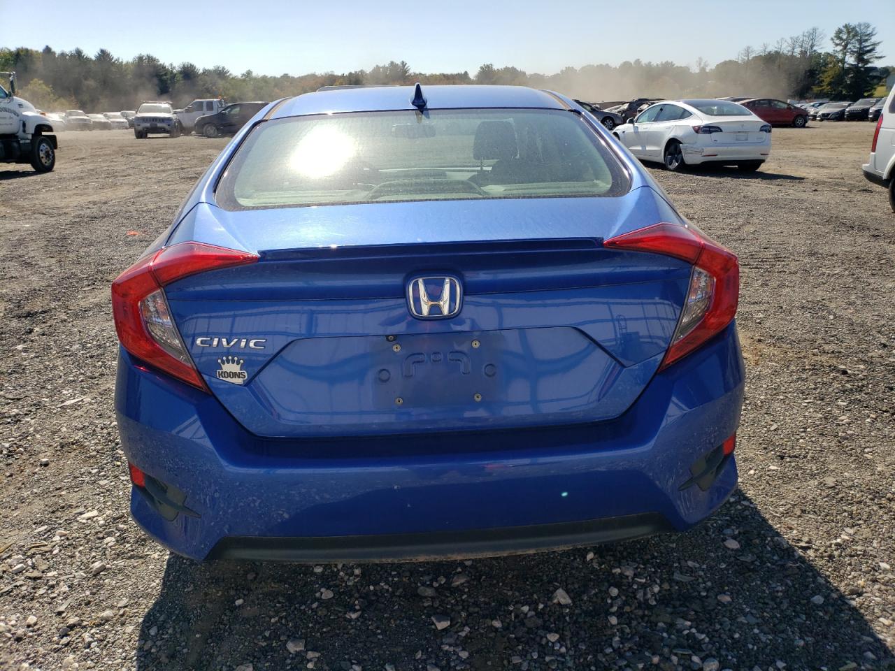 Lot #3027080796 2018 HONDA CIVIC EXL