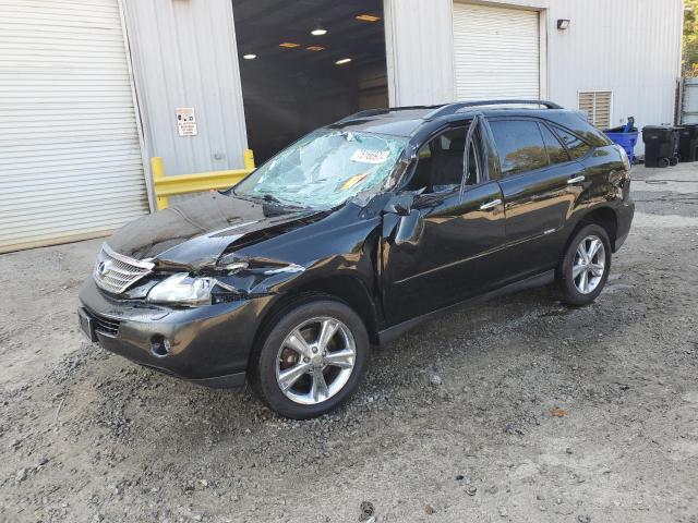 LEXUS RX 400H 2008 black  hybrid engine JTJHW31U182063271 photo #1