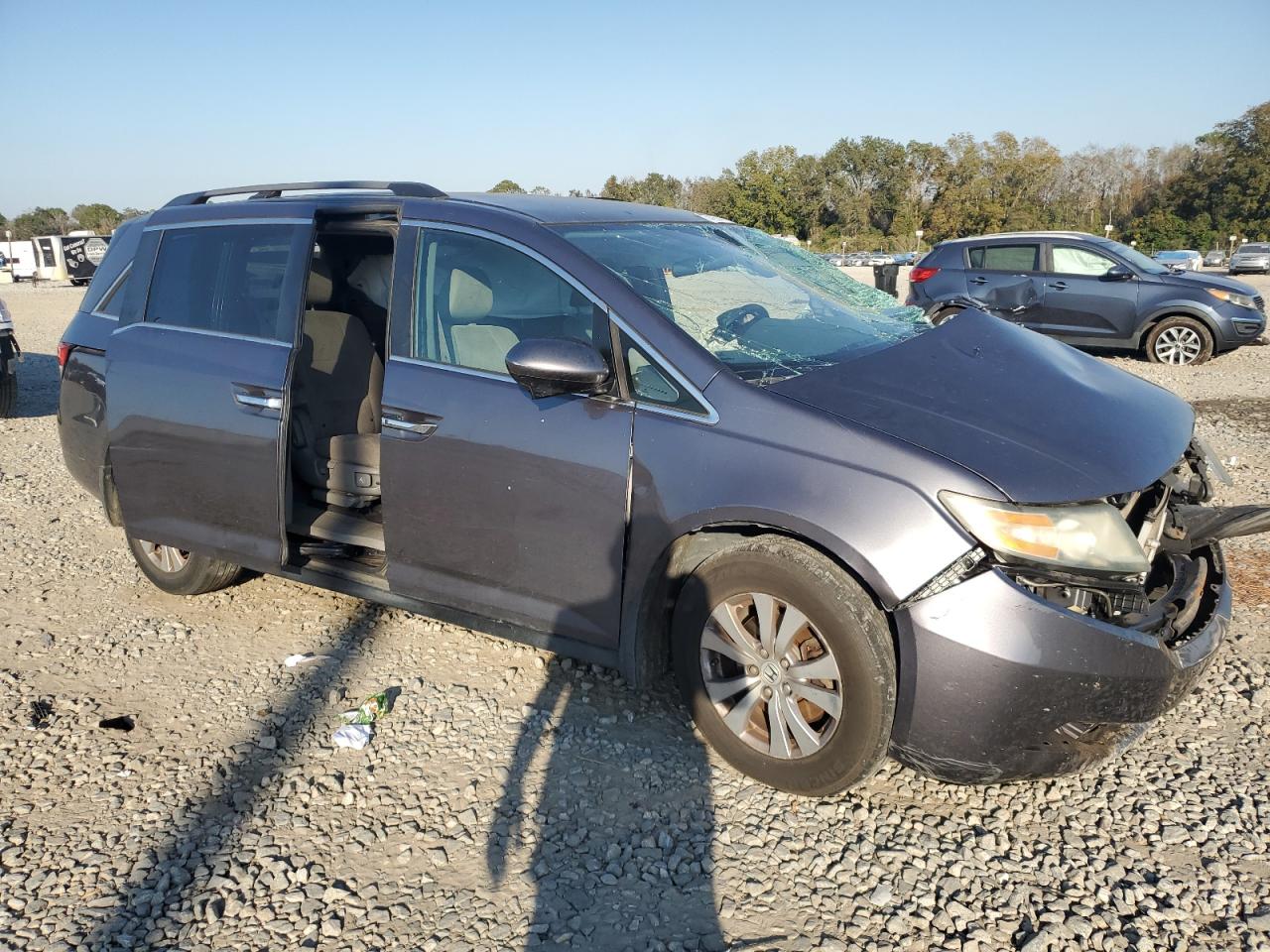 Lot #2952665213 2016 HONDA ODYSSEY SE