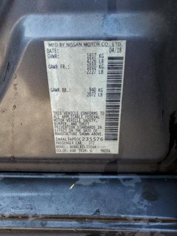 2018 NISSAN ALTIMA 2.5 - 1N4AL3AP0JC235576