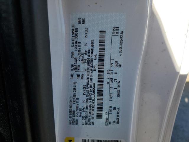 2020 FORD RANGER XL - 1FTER1EH3LLA95544