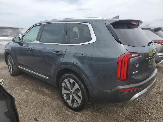 KIA TELLURIDE 2022 gray  gas 5XYP3DHC8NG316551 photo #3