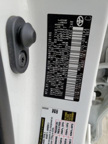 2020 TOYOTA COROLLA LE - 5YFEPRAE0LP137238