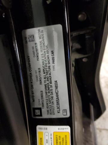 2017 CHEVROLET SPARK KL8CB6SA4HC746504
