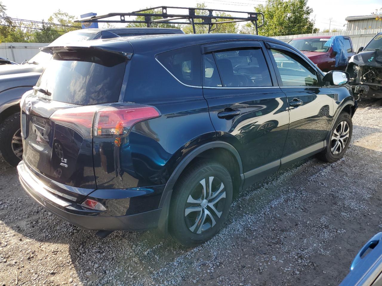 Lot #2930486485 2018 TOYOTA RAV4 LE