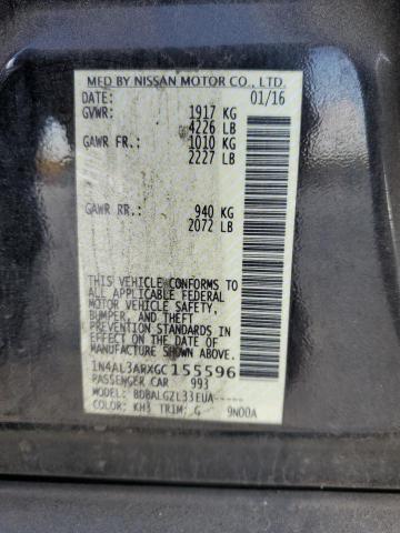 2016 NISSAN ALTIMA 2.5 - 1N4AL3APXGC155596