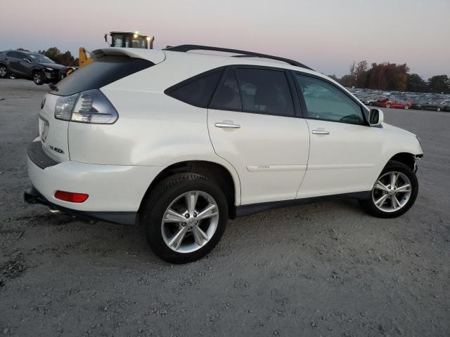 LEXUS RX 400H 2008 white 4dr spor hybrid engine JTJHW31U982061767 photo #4