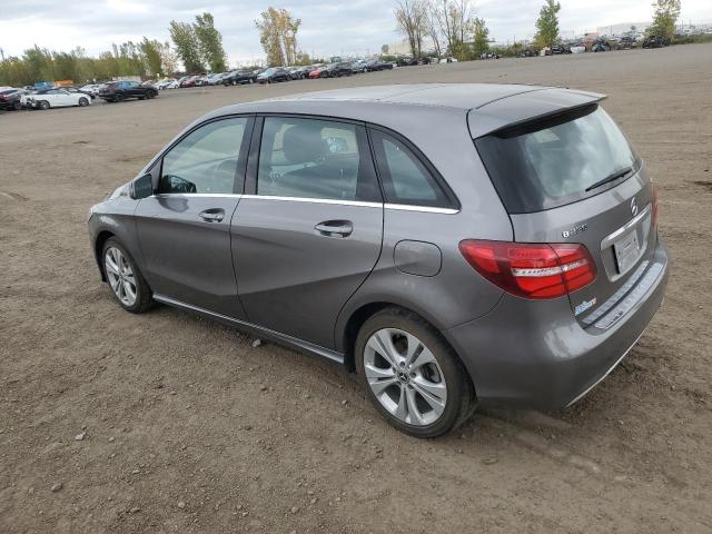 MERCEDES-BENZ B 250 4MAT 2018 gray  gas WDDMH4GB5JJ458241 photo #3