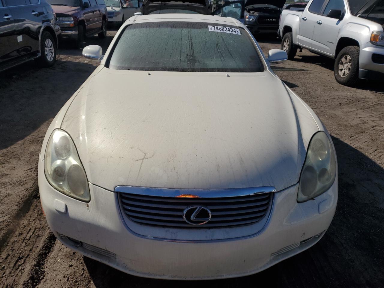 Lot #2960086152 2002 LEXUS SC 430