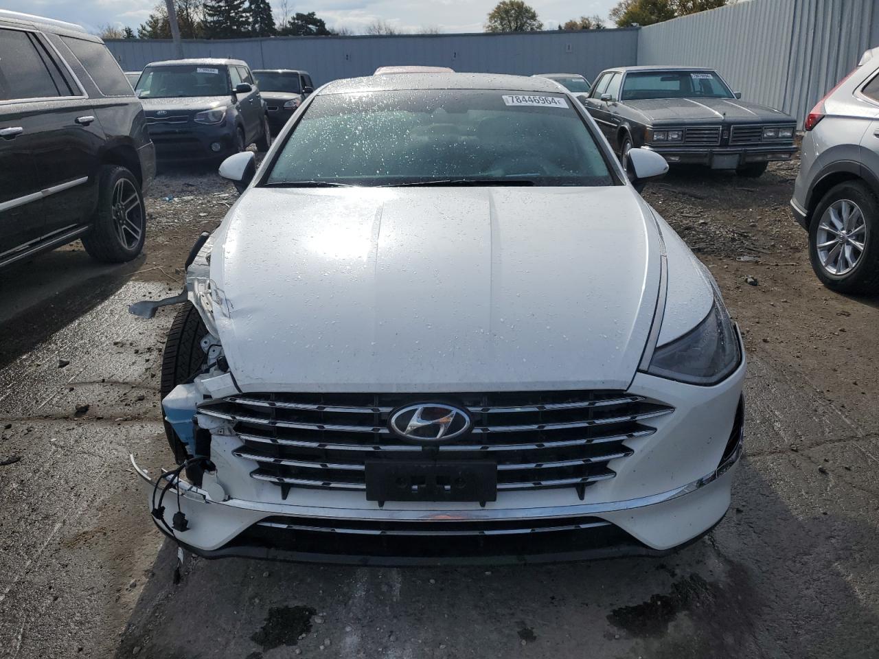 Lot #2979493801 2021 HYUNDAI SONATA HYB