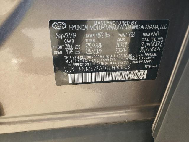 2020 HYUNDAI SANTA FE S - 5NMS23AD4LH180853