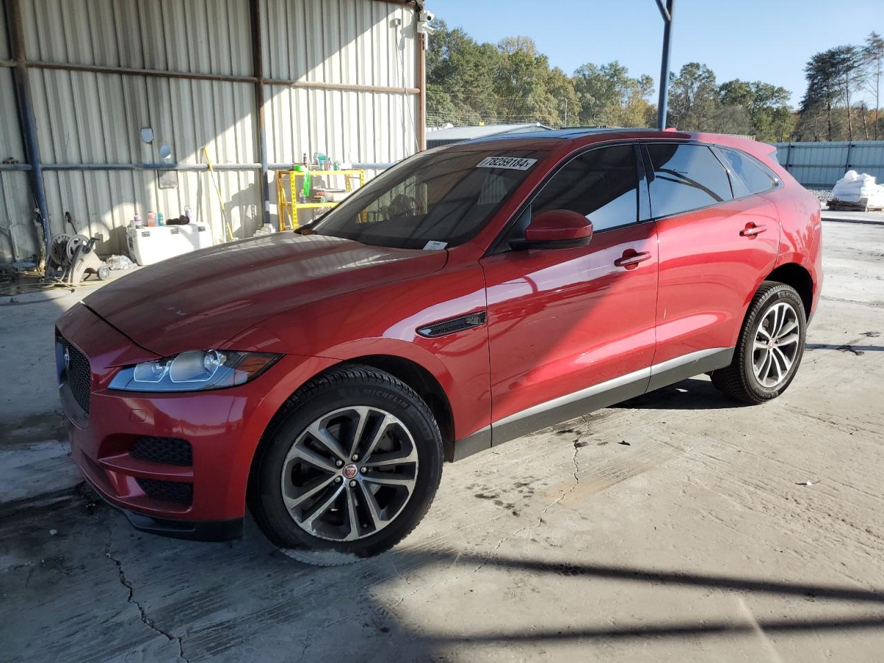  Salvage Jaguar F-PACE