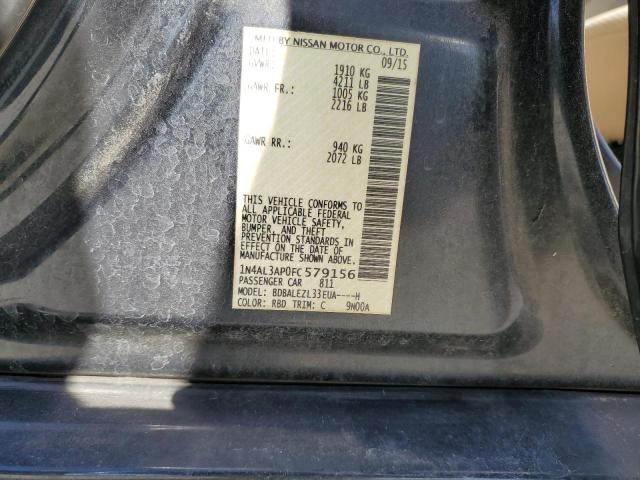 2015 NISSAN ALTIMA 2.5 - 1N4AL3AP0FC579156