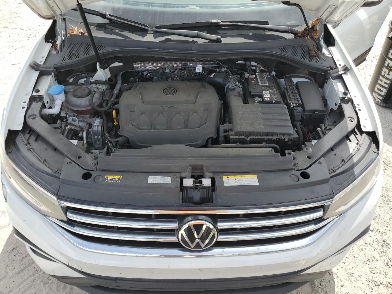 Lot #2990696682 2022 VOLKSWAGEN TIGUAN SE