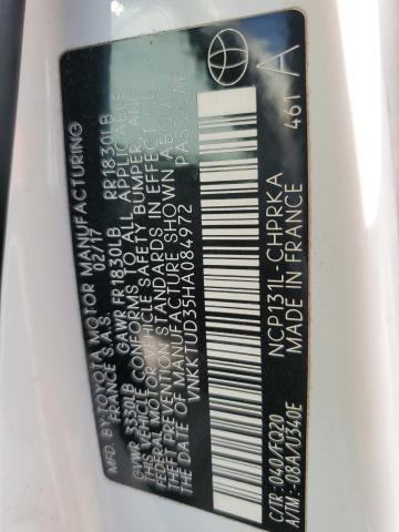 2017 TOYOTA YARIS L - VNKKTUD35HA084972