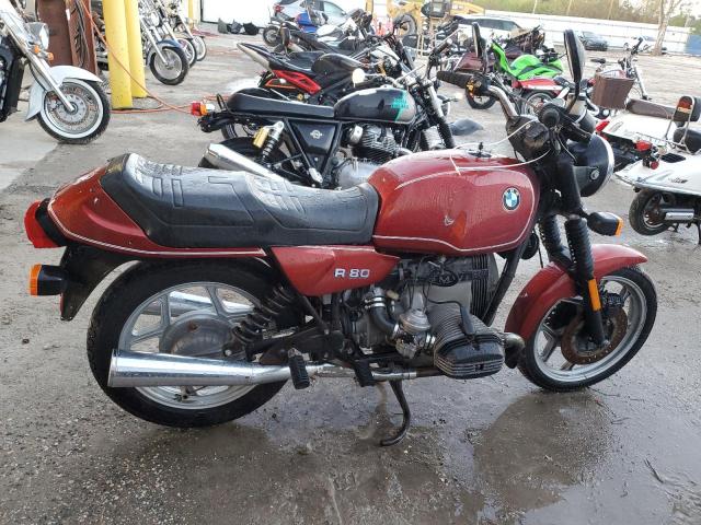 BMW R80 1986 red  gas WB1046308G6480750 photo #1