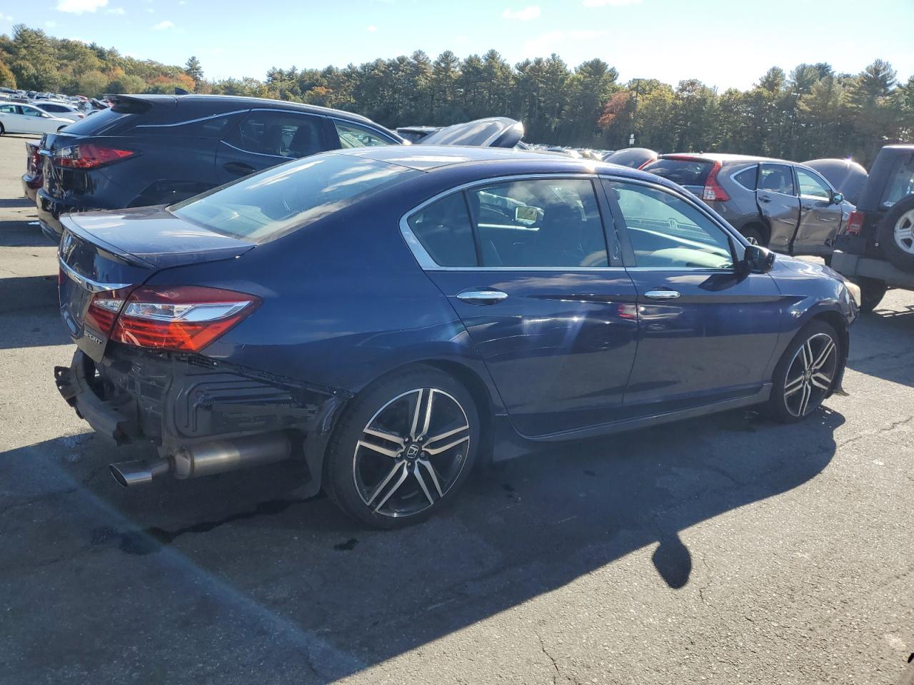 Lot #2960005351 2016 HONDA ACCORD SPO