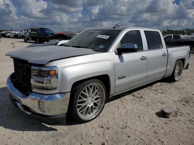 CHEVROLET SILVERADO 2018 silver  gas 3GCPCSEC5JG193361 photo #1