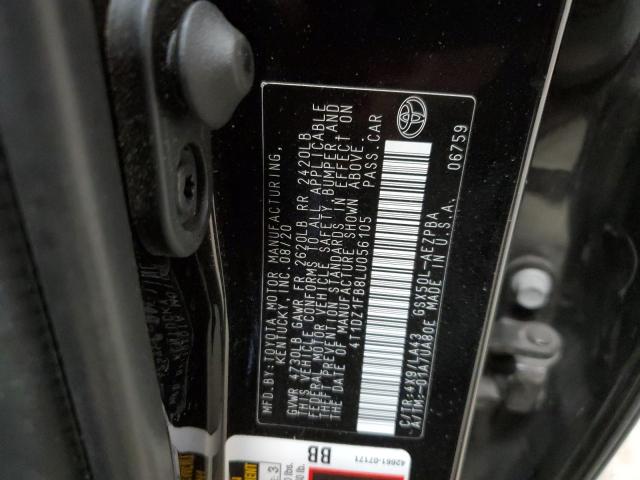 2020 TOYOTA AVALON LIM 4T1DZ1FB8LU056105