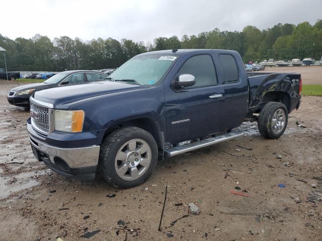 GMC SIERRA 2011 blue  flexible fuel 1GTR2VE33BZ143413 photo #1