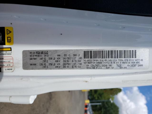 2020 JEEP GLADIATOR - 1C6HJTAG7LL160240